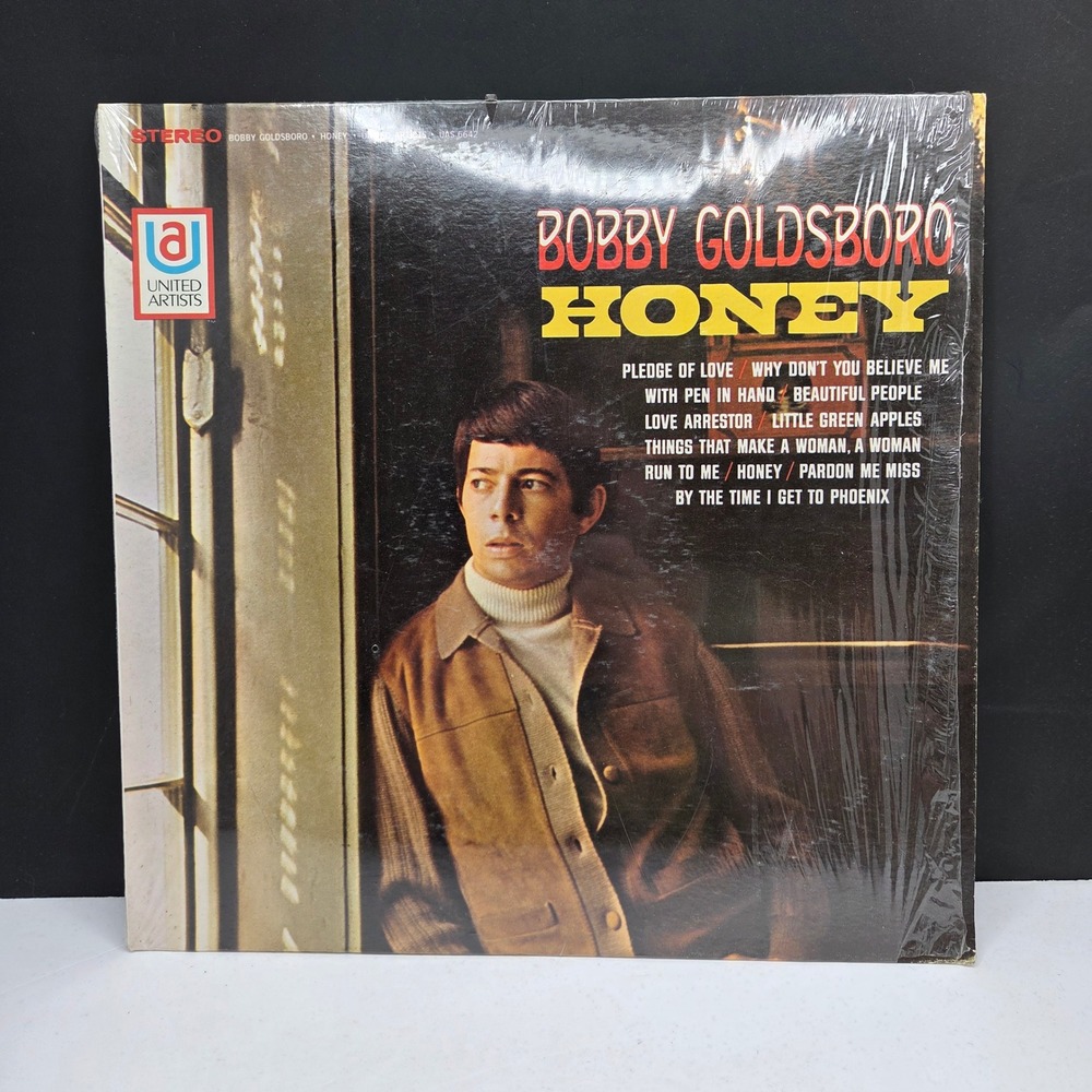 Bobby Goldsboro Honey Vinyl Record LP 1968 United Artists Stereo Pop 12"
